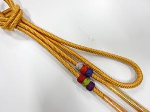 未使用品　正絹　手組帯締め